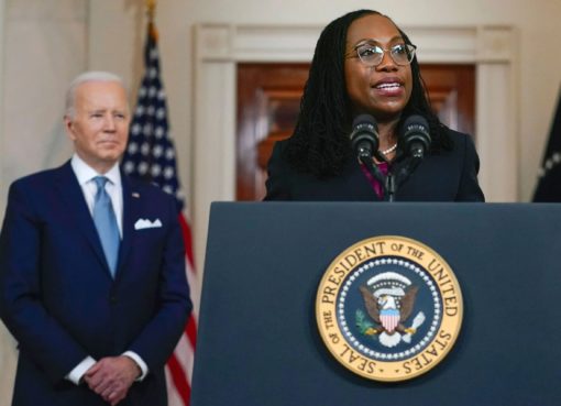 U.S. Supreme Court pick Jackson stresses God and country amid Republican attacks